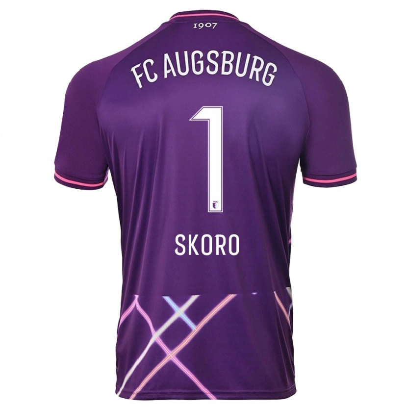 Danxen Herren Luka Skoro #1 Trikot Lila Pink Torwarttrikot 2025/26 Schweiz