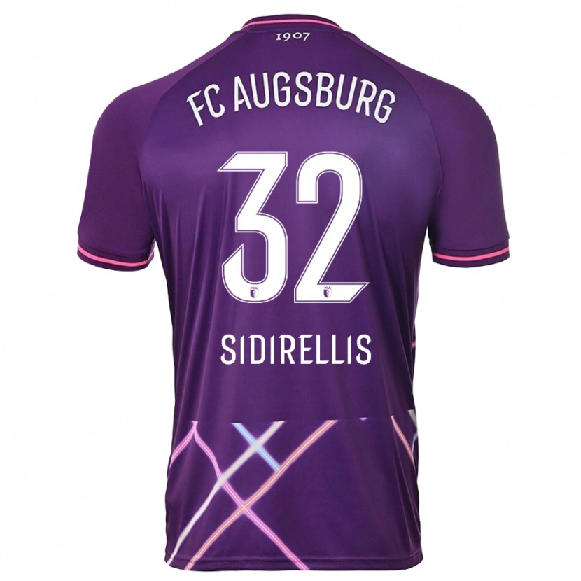 Danxen Herren Konstantinos Sidirellis #32 Trikot Lila Pink Torwarttrikot 2025/26 Schweiz