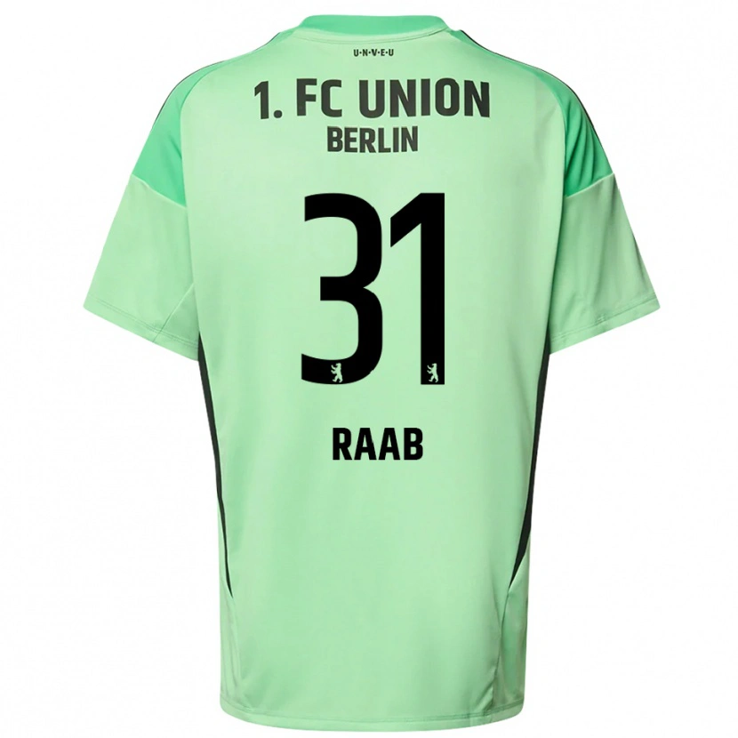 Danxen Herren Matheo Raab #31 Trikot Hellgrün Schwarz Torwarttrikot 2025/26 Schweiz