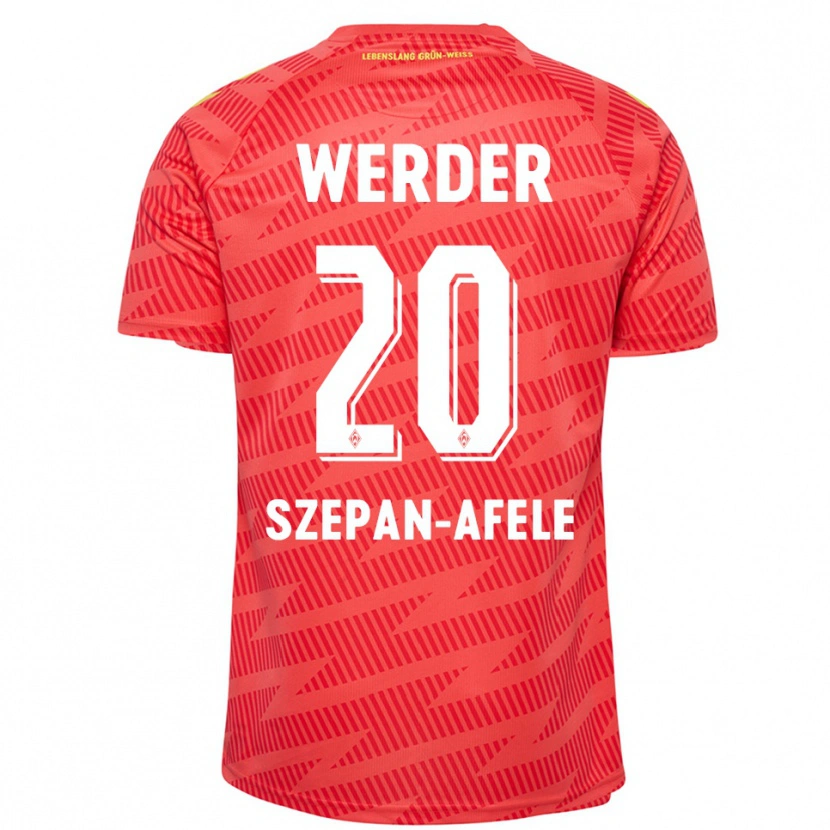Danxen Herren Gianni Szepan-Afele #20 Trikot Rot Gelb Torwarttrikot 2025/26 Schweiz