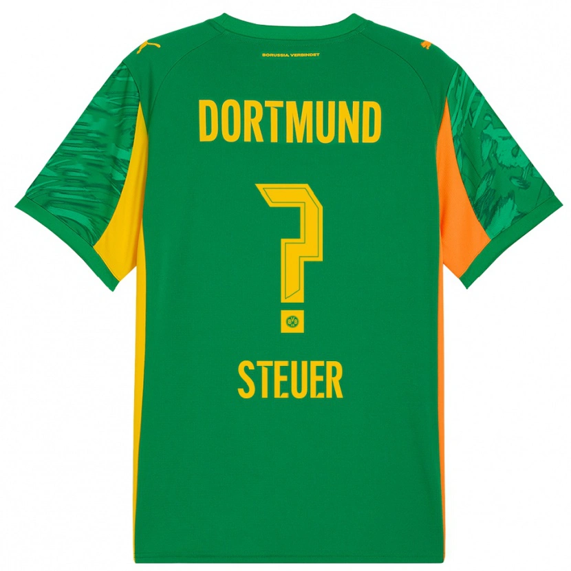 Danxen Herren Etienne Steuer #0 Trikot Grün Orange Torwarttrikot 2025/26 Schweiz