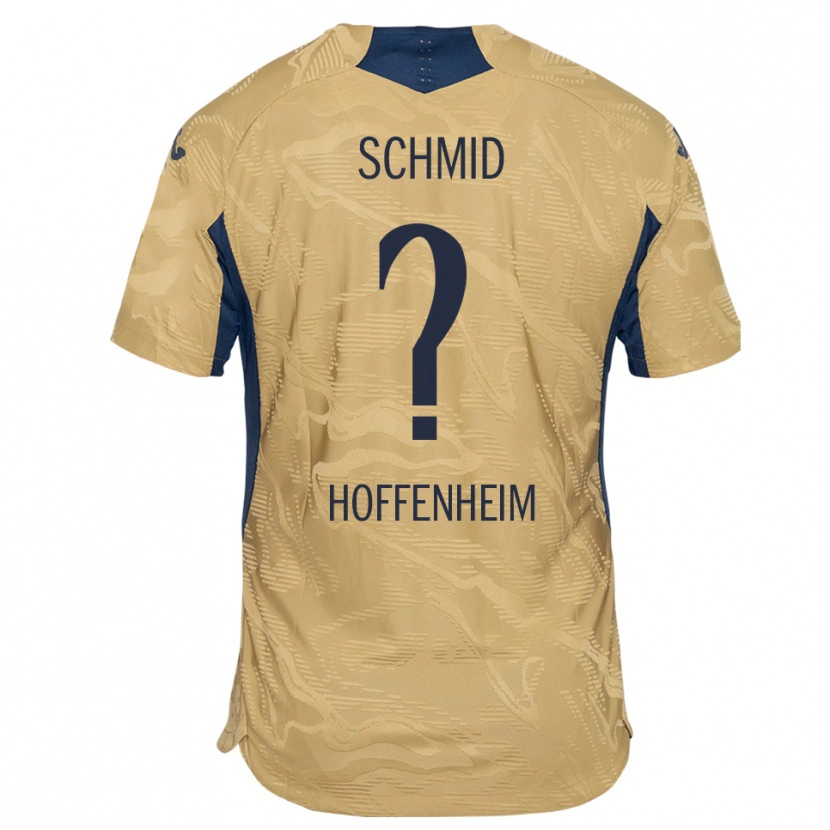Danxen Herren Juliane Schmid #0 Trikot Hellbraun Schwarz Torwarttrikot 2025/26 Schweiz