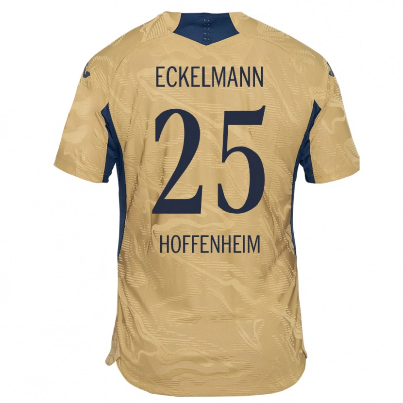 Danxen Herren Henri Eckelmann #25 Trikot Hellbraun Schwarz Torwarttrikot 2025/26 Schweiz