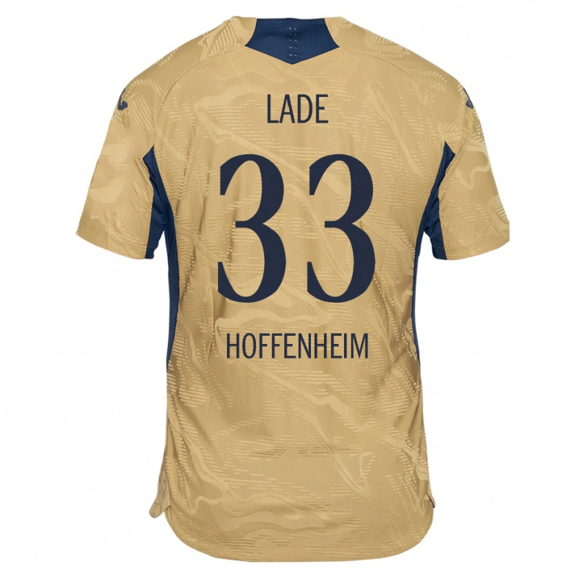Danxen Herren Benjamin Lade #33 Trikot Hellbraun Schwarz Torwarttrikot 2025/26 Schweiz
