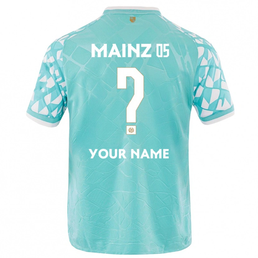 Danxen Herren 1. FSV Mainz 05 Trikot Türkis Weiß Torwarttrikot 2025/26 Schweiz