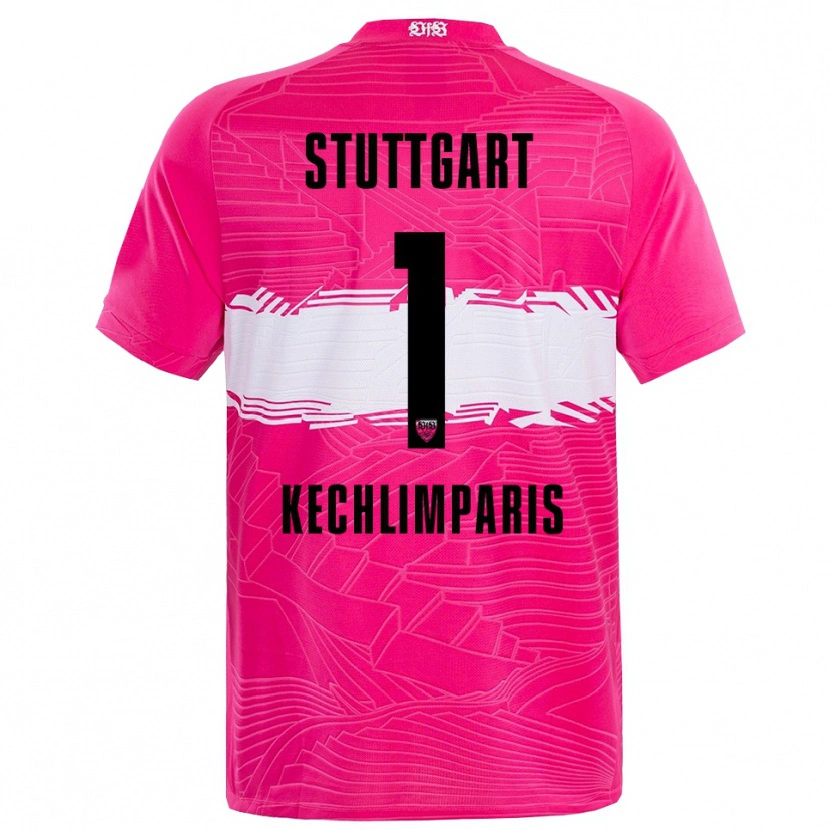 Danxen Herren Ioannis Kechlimparis #1 Trikot Tiefrosa Schwarz Torwarttrikot 2025/26 Schweiz