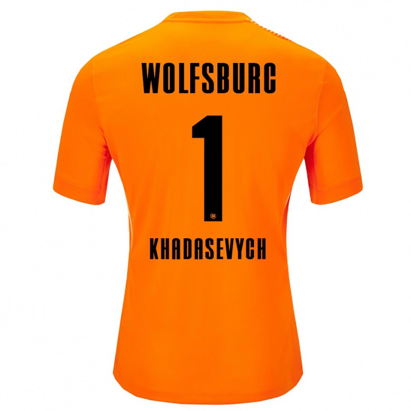 Danxen Herren Kyrylo Khadasevych #1 Trikot Rot Schwarz Torwarttrikot 2025/26 Schweiz