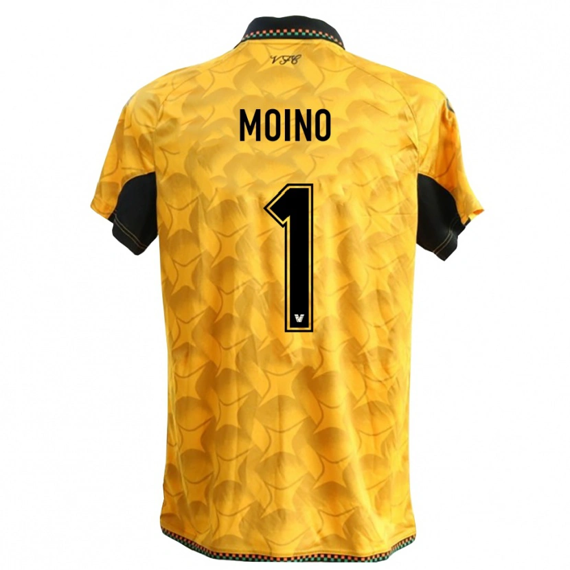 Danxen Herren Thomas Moino #1 Trikot Gelb Schwarz Torwarttrikot 2025/26 Schweiz