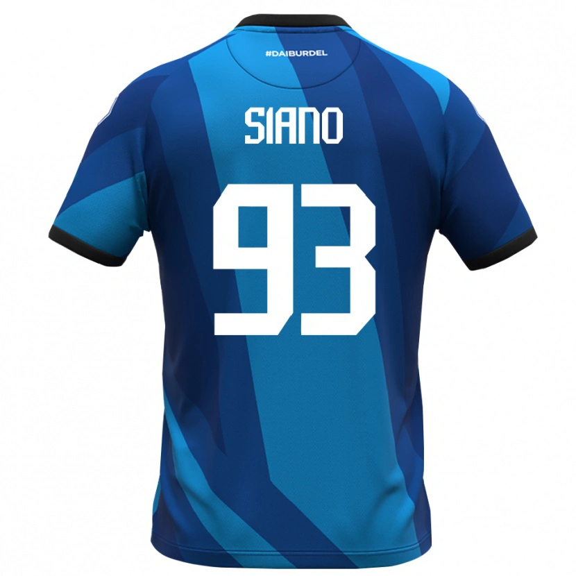 Danxen Herren Alessandro Siano #93 Trikot Königsblau Orange Torwarttrikot 2025/26 Schweiz