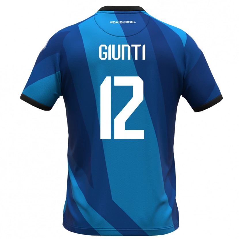 Danxen Herren Alessandro Giunti #12 Trikot Königsblau Orange Torwarttrikot 2025/26 Schweiz