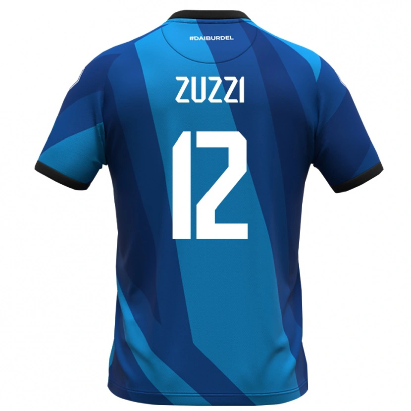 Danxen Herren Riccardo Zuzzi #12 Trikot Königsblau Orange Torwarttrikot 2025/26 Schweiz