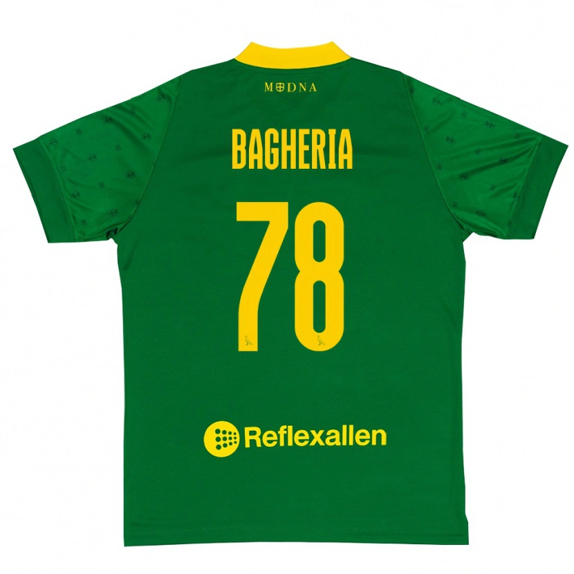 Danxen Herren Fabrizio Bagheria #78 Trikot Grün Gelb Torwarttrikot 2025/26 Schweiz