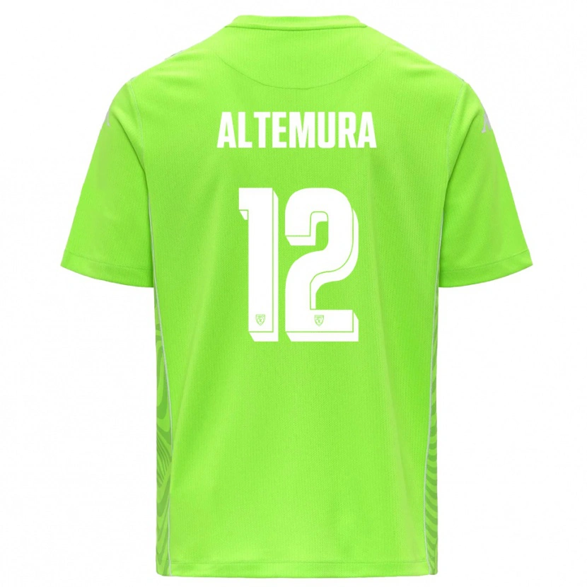 Danxen Herren Tommaso Altemura #12 Trikot Rasen Grün Weiß Torwarttrikot 2025/26 Schweiz