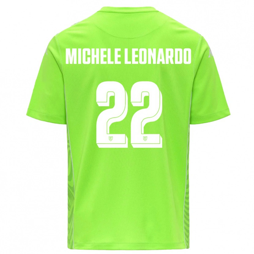 Danxen Herren Matteo Michele Leonardo #22 Trikot Rasen Grün Weiß Torwarttrikot 2025/26 Schweiz