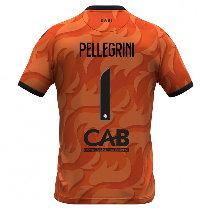 Danxen Herren Luigi Pellegrini #1 Trikot Dunkles Orange Schwarz Torwarttrikot 2025/26 Schweiz