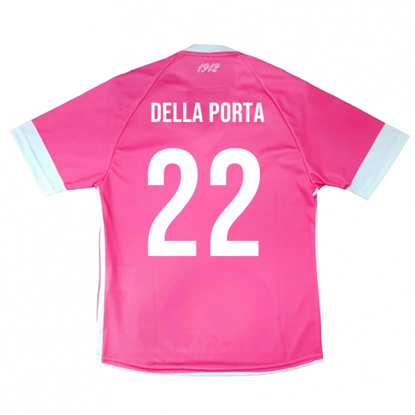 Danxen Herren Simone Della Porta #22 Trikot Heißes Pink Weiß Torwarttrikot 2025/26 Schweiz