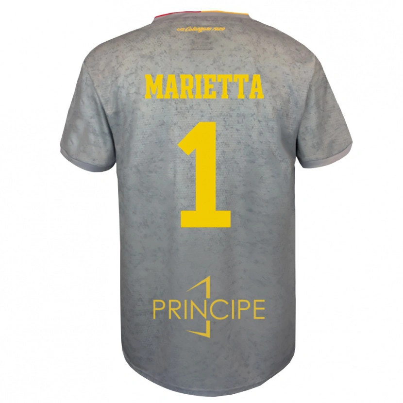 Danxen Herren Christian Marietta #1 Trikot Silber Sandbraun Torwarttrikot 2025/26 Schweiz