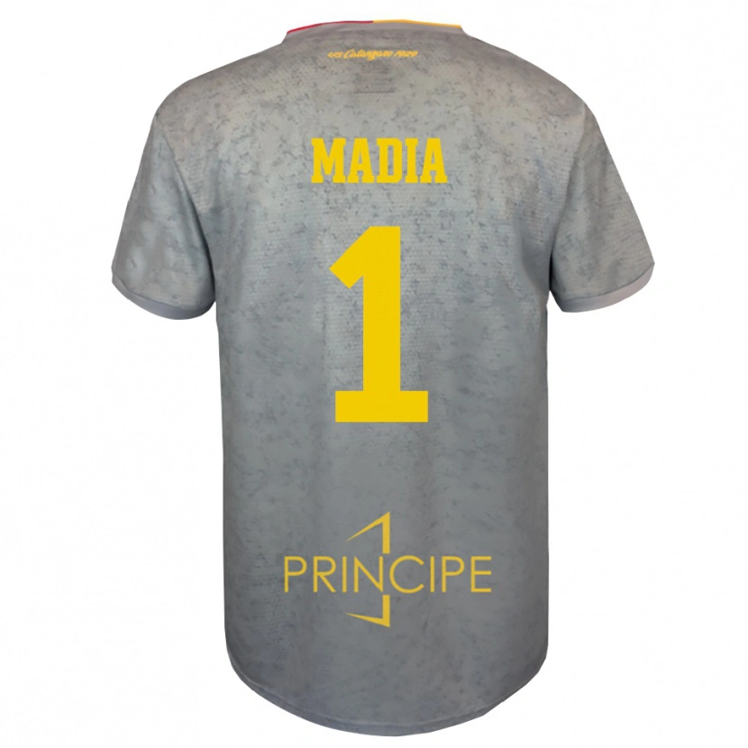 Danxen Herren Lorenzo Madia #1 Trikot Silber Sandbraun Torwarttrikot 2025/26 Schweiz