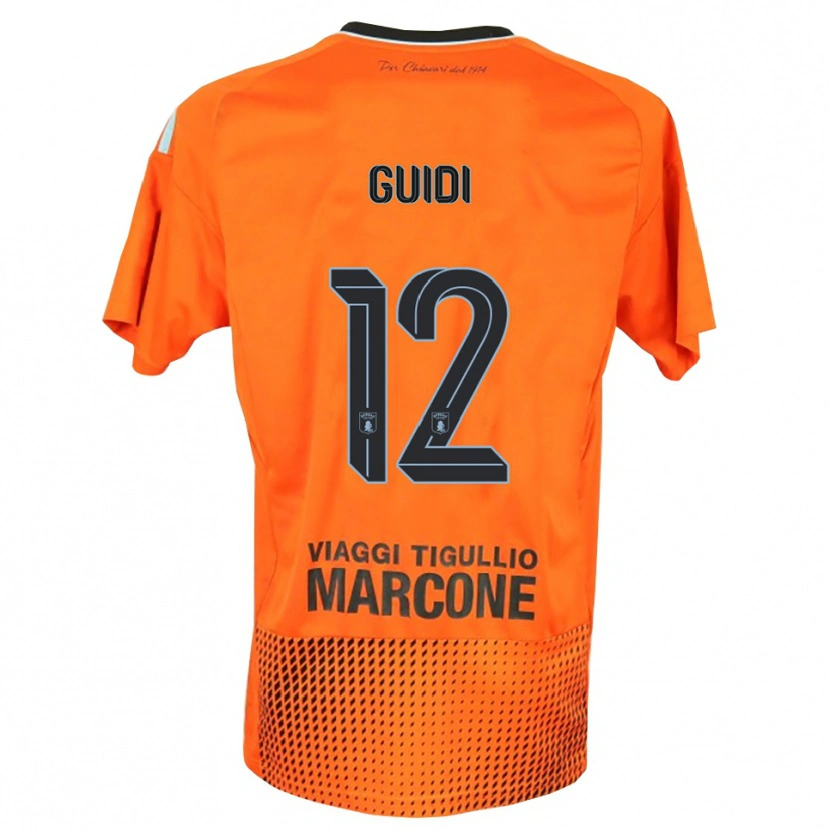 Danxen Herren Sasha Guidi #12 Trikot Dunkles Orange Blau Torwarttrikot 2025/26 Schweiz