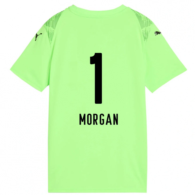 Danxen Herren Kevin Morgan #1 Trikot Blasses Grün Schwarz Torwarttrikot 2025/26 Schweiz