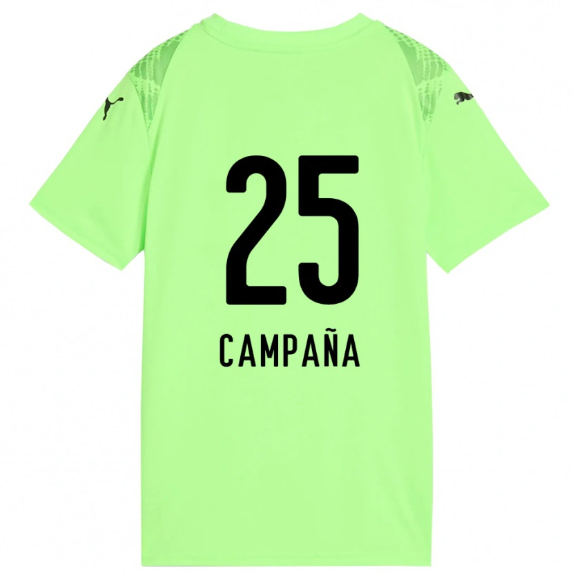 Danxen Herren Martín Campaña #25 Trikot Blasses Grün Schwarz Torwarttrikot 2025/26 Schweiz
