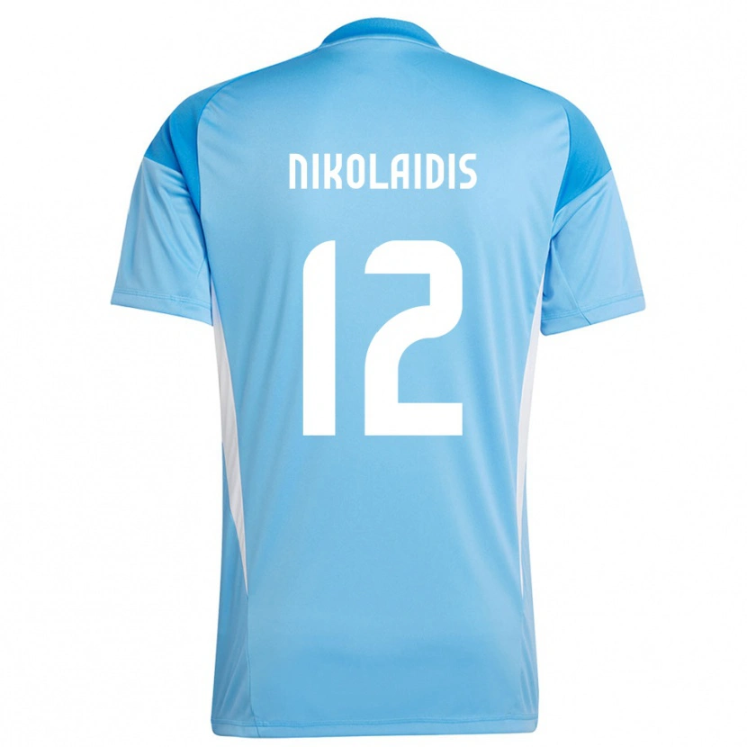 Danxen Herren Georgios Nikolaidis #12 Trikot Tiefblauer Himmel Torwarttrikot 2025/26 Schweiz