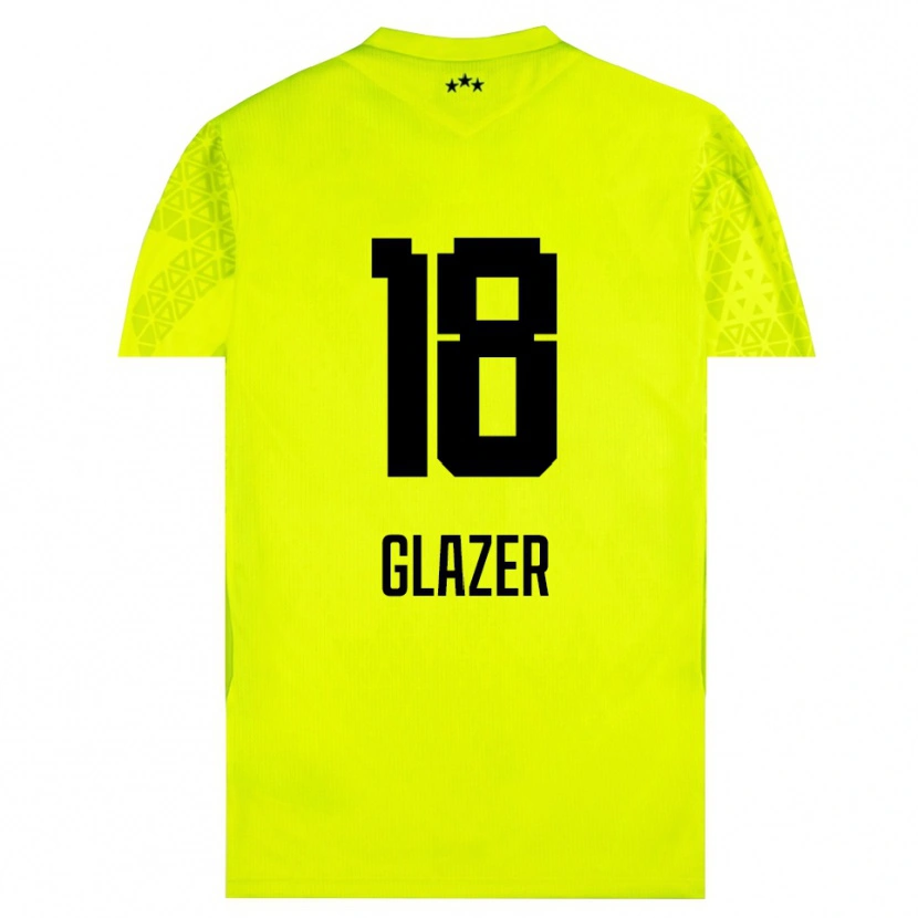 Danxen Herren Omri Glazer #18 Trikot Gelb Grün Schwarz Torwarttrikot 2025/26 Schweiz