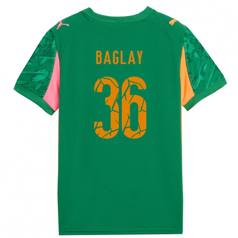 Danxen Herren Rostyslav Baglay #36 Trikot Grün Orange Pink Torwarttrikot 2025/26 Schweiz