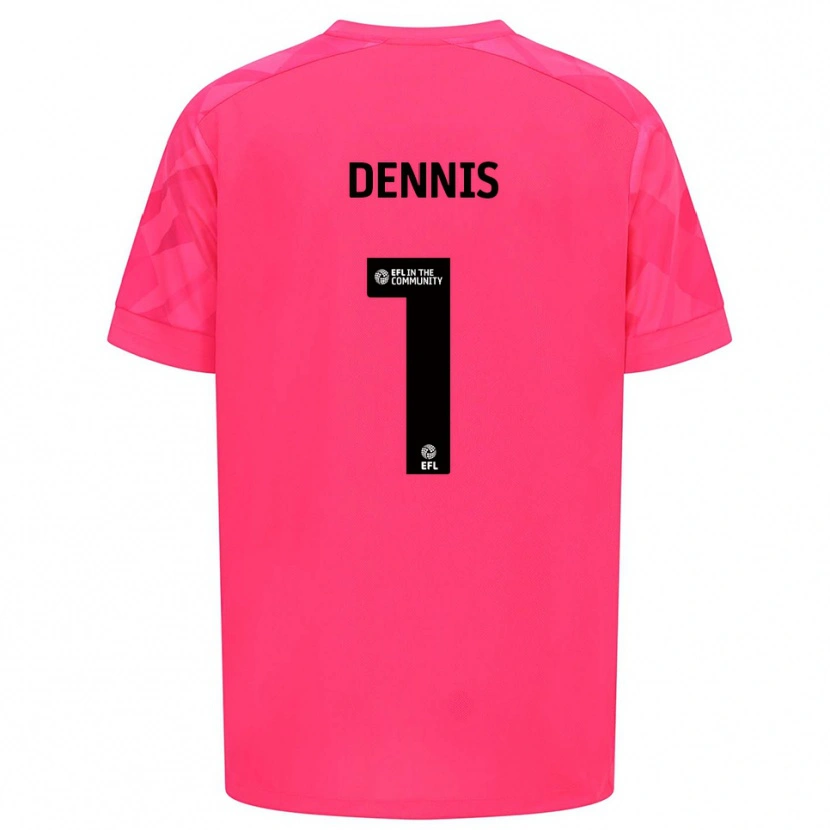 Danxen Herren Jake Dennis #1 Trikot Rosenrosa Torwarttrikot 2025/26 Schweiz