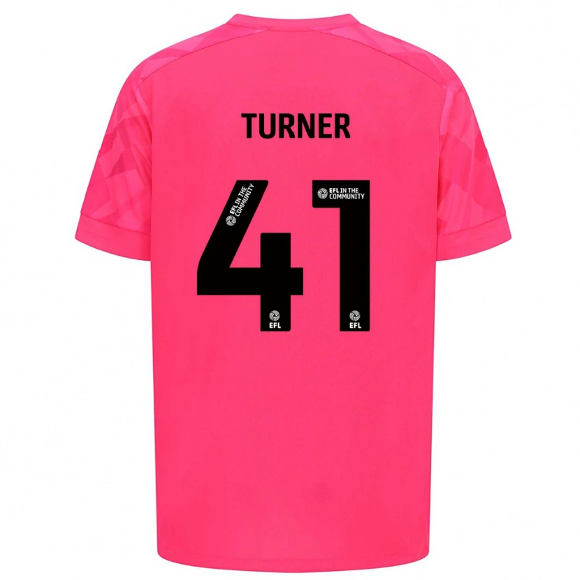 Danxen Herren Matthew Turner #41 Trikot Rosenrosa Torwarttrikot 2025/26 Schweiz