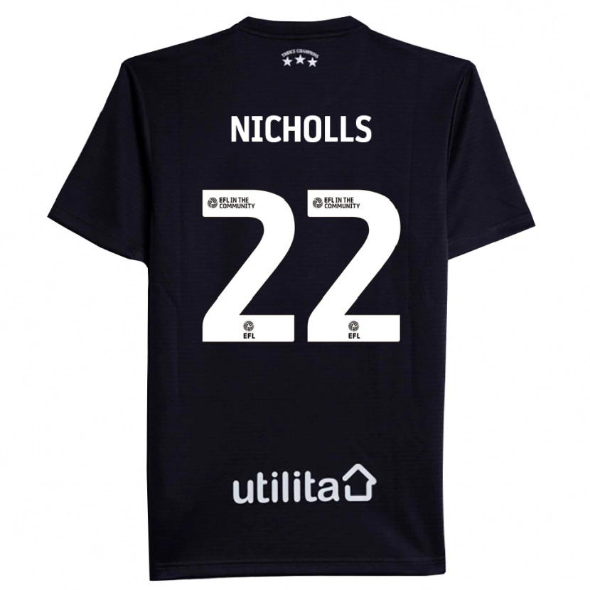 Danxen Herren Lee Nicholls #22 Trikot Schwarz Weiß Torwarttrikot 2025/26 Schweiz
