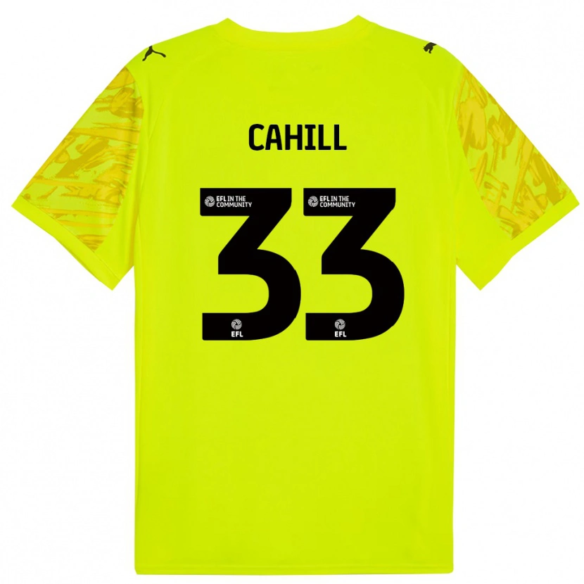 Danxen Herren Killian Cahill #33 Trikot Leuchtendes Grün Torwarttrikot 2025/26 Schweiz