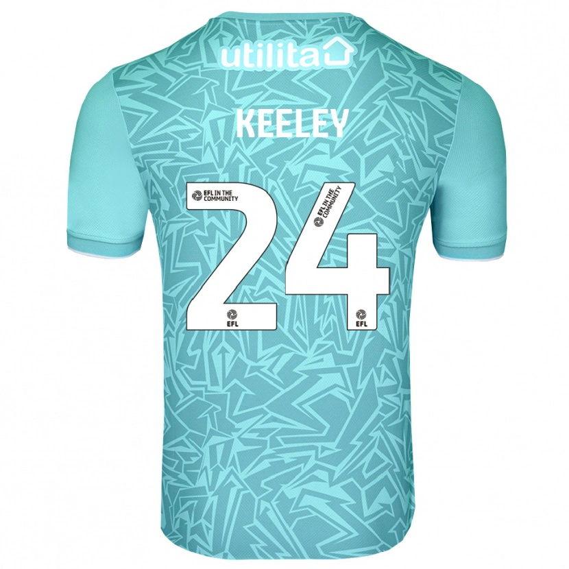 Danxen Herren Josh Keeley #24 Trikot Hellblau Torwarttrikot 2025/26 Schweiz