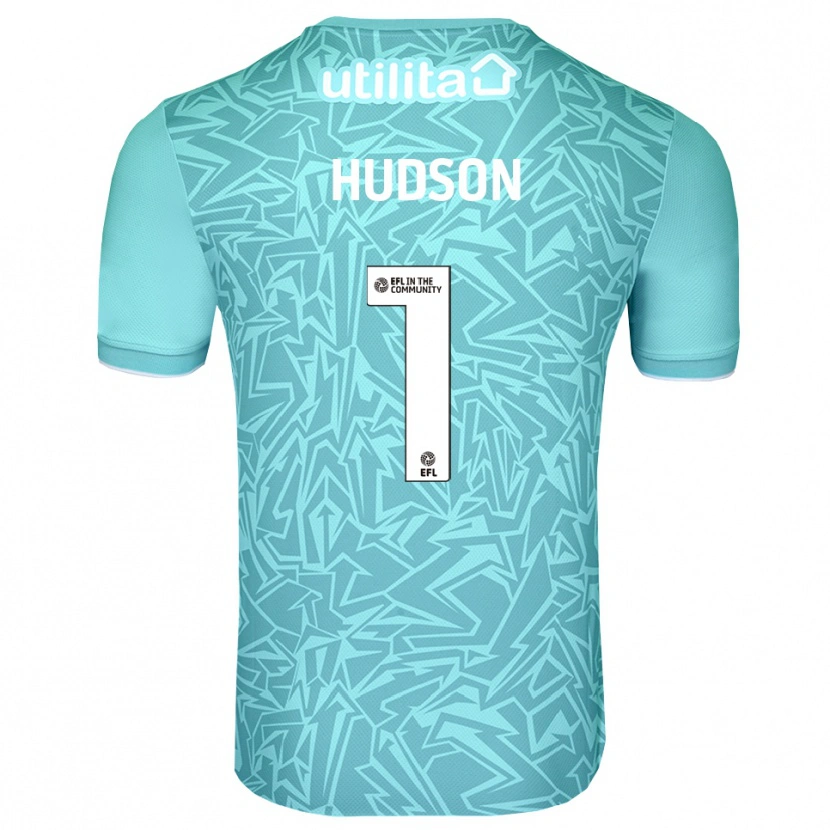 Danxen Herren Sarah Hudson #1 Trikot Hellblau Torwarttrikot 2025/26 Schweiz