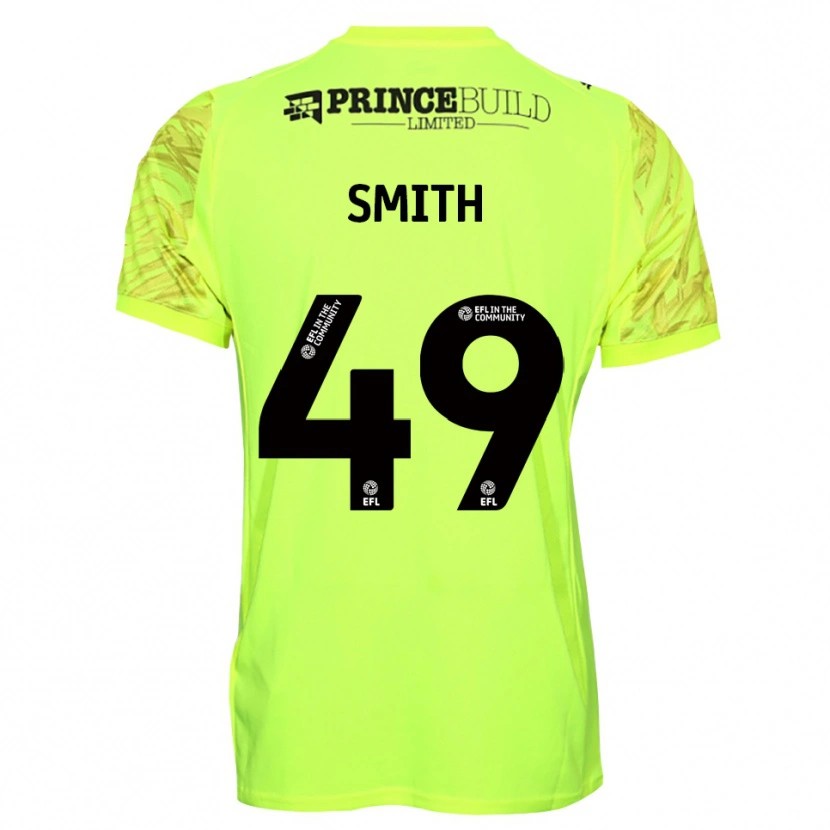 Danxen Herren Bastian Smith #49 Trikot Leuchtendes Grün Schwarz Torwarttrikot 2025/26 Schweiz