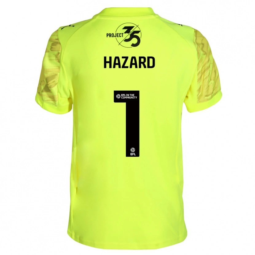 Danxen Herren Conor Hazard #1 Trikot Leuchtendes Grün Schwarz Torwarttrikot 2025/26 Schweiz
