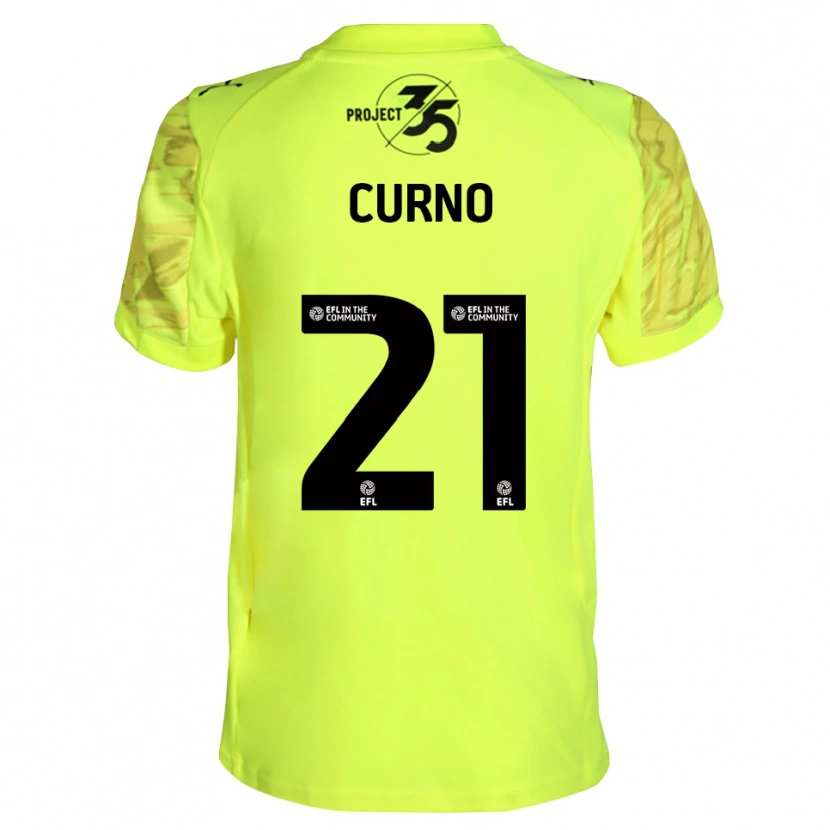 Danxen Herren Maddi Curno #21 Trikot Leuchtendes Grün Schwarz Torwarttrikot 2025/26 Schweiz