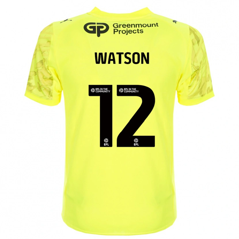 Danxen Herren Tom Watson #12 Trikot Leuchtendes Grün Schwarz Torwarttrikot 2025/26 Schweiz