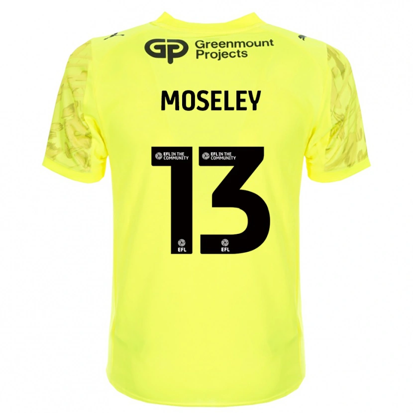 Danxen Herren Faye Moseley #13 Trikot Leuchtendes Grün Schwarz Torwarttrikot 2025/26 Schweiz