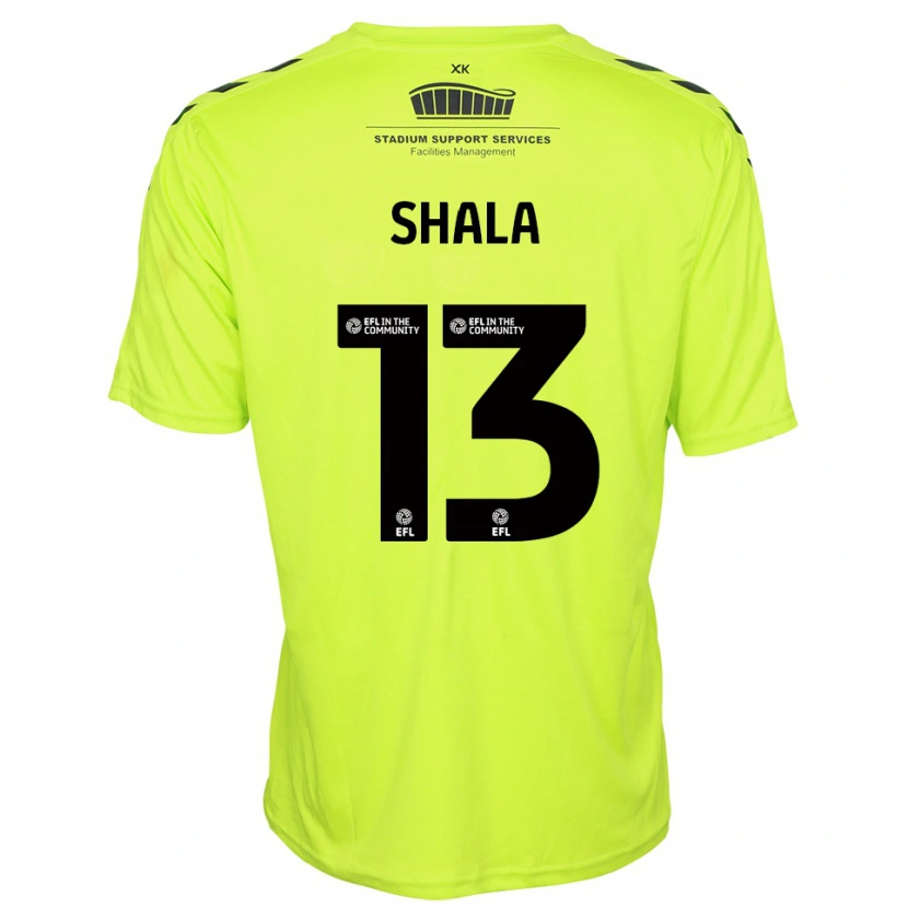 Danxen Herren Laurence Shala #13 Trikot Leuchtendes Grün Torwarttrikot 2025/26 Schweiz