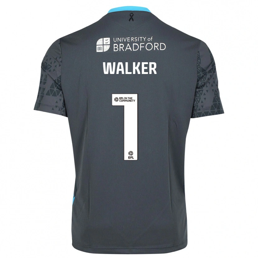 Danxen Herren Sam Walker #1 Trikot Schwarzgrau Torwarttrikot 2025/26 Schweiz