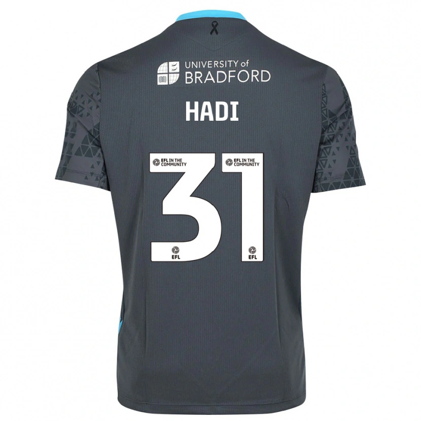 Danxen Herren Zac Hadi #31 Trikot Schwarzgrau Torwarttrikot 2025/26 Schweiz