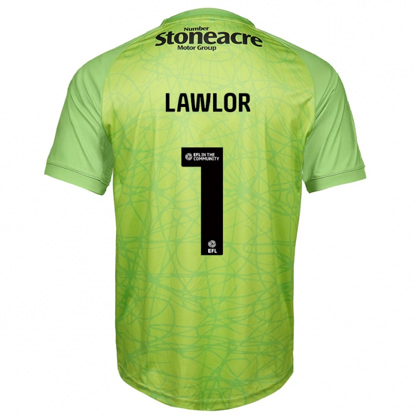 Danxen Herren Ian Lawlor #1 Trikot Hellgrün Torwarttrikot 2025/26 Schweiz