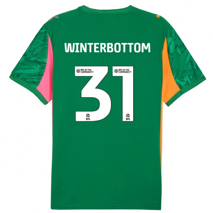 Danxen Herren Ben Winterbottom #31 Trikot Grün Rosa Torwarttrikot 2025/26 Schweiz