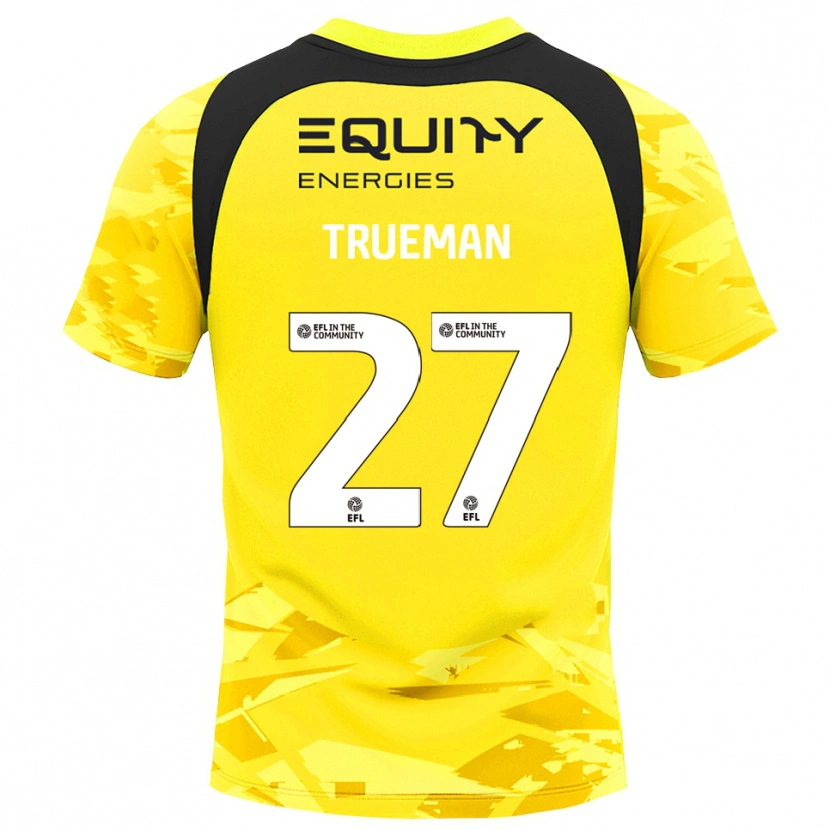 Danxen Herren Connal Trueman #27 Trikot Hellgelb Glack Torwarttrikot 2025/26 Schweiz