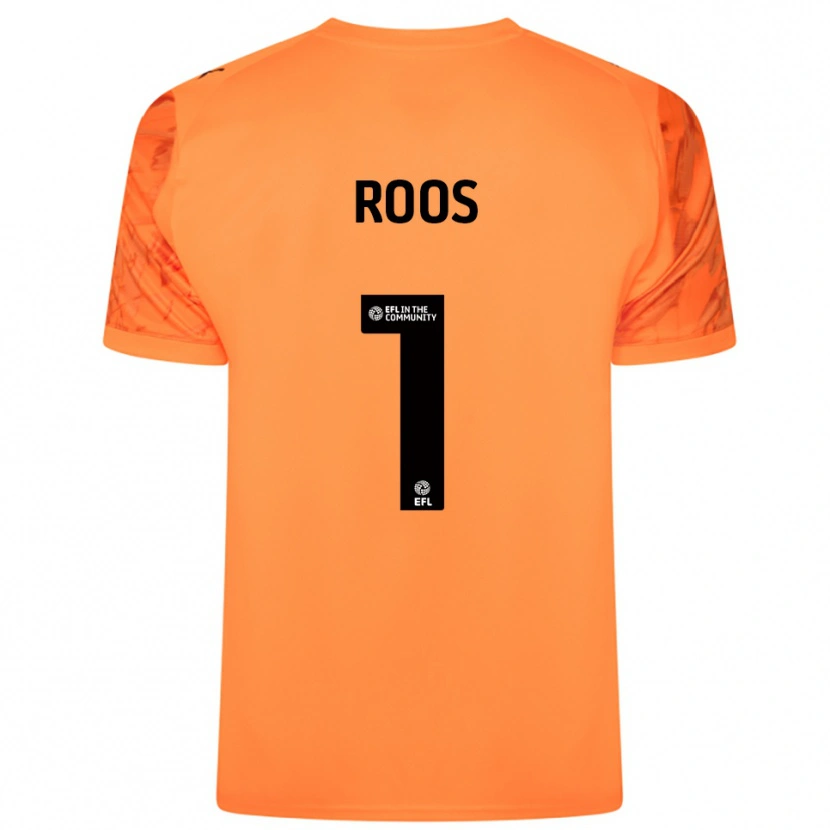 Danxen Herren Kelle Roos #1 Trikot Orange Schwarz Torwarttrikot 2025/26 Schweiz