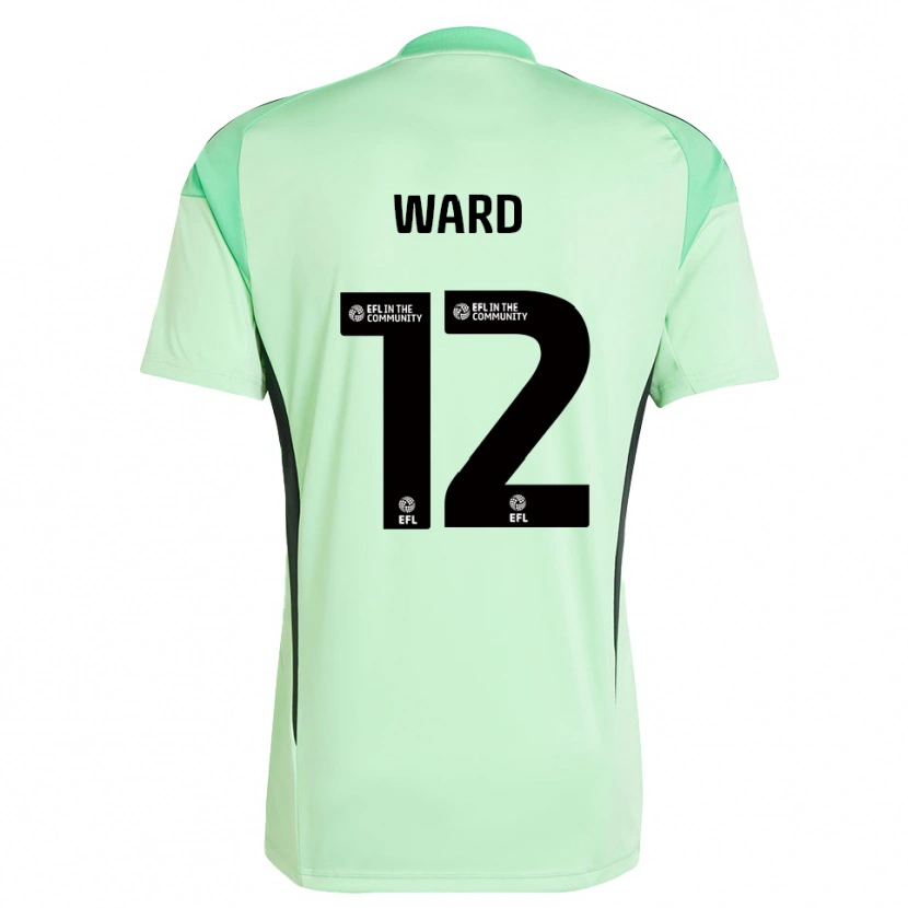 Danxen Herren Lewis Ward #12 Trikot Hellgrün Schwarz Torwarttrikot 2025/26 Schweiz