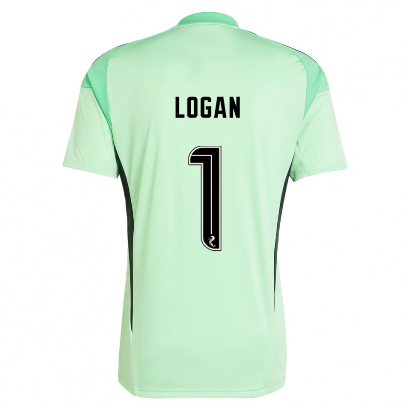 Danxen Herren Chloe Logan #1 Trikot Hellgrün Schwarz Torwarttrikot 2025/26 Schweiz