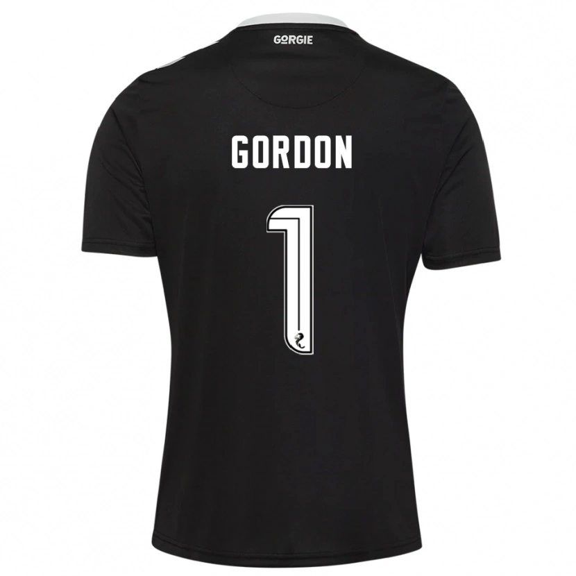 Danxen Herren Craig Gordon #1 Trikot Schwarz Bordeaux Torwarttrikot 2025/26 Schweiz