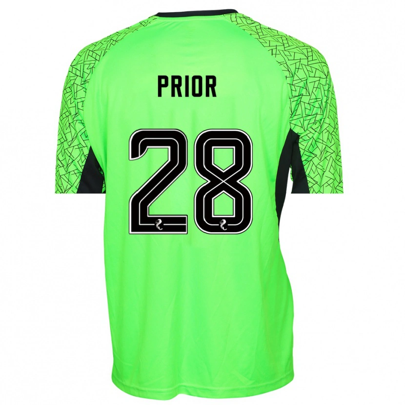 Danxen Herren Jérôme Prior #28 Trikot Grün Schwarz Torwarttrikot 2025/26 Schweiz